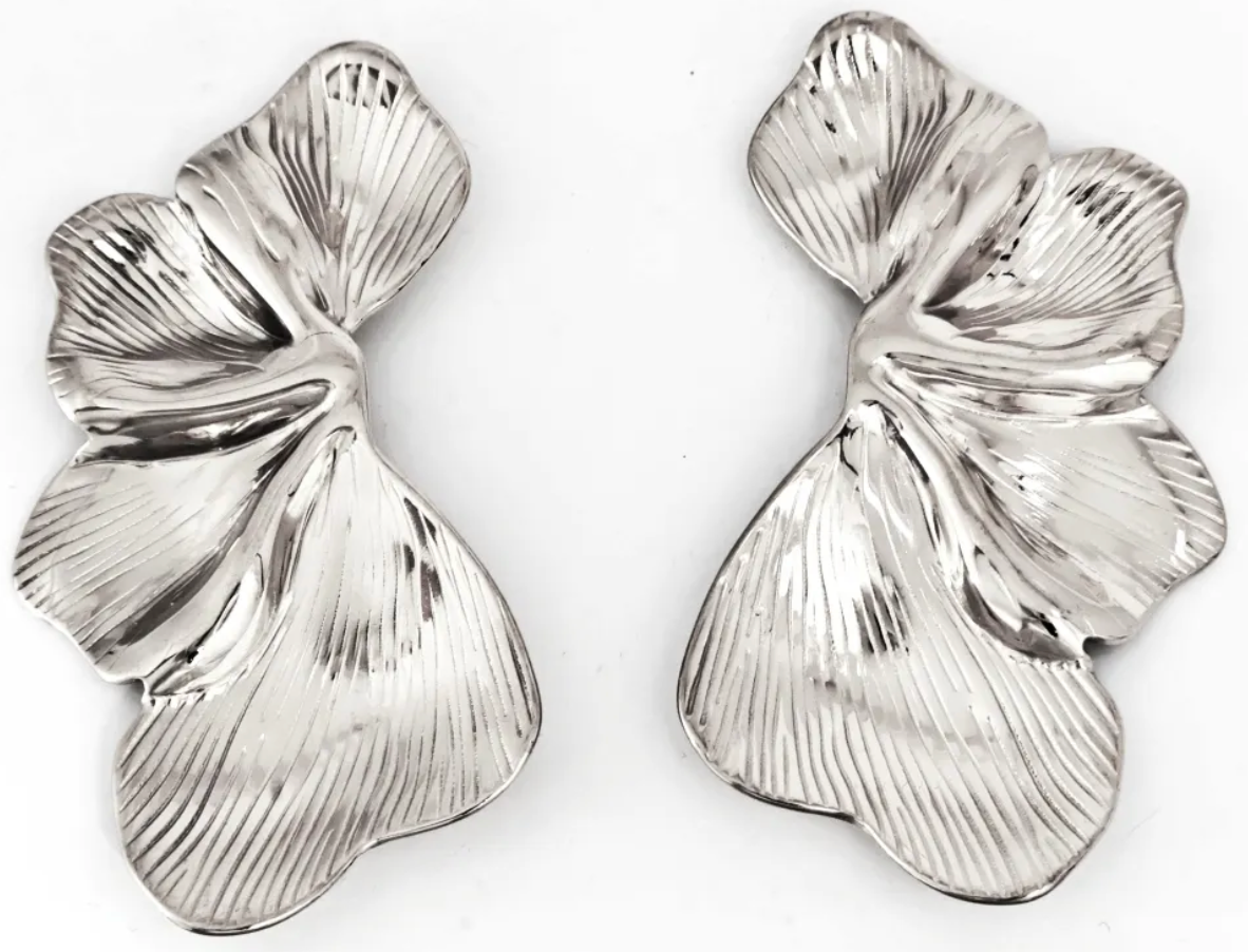 PENDIENTES S´ALMUNIA PLATA